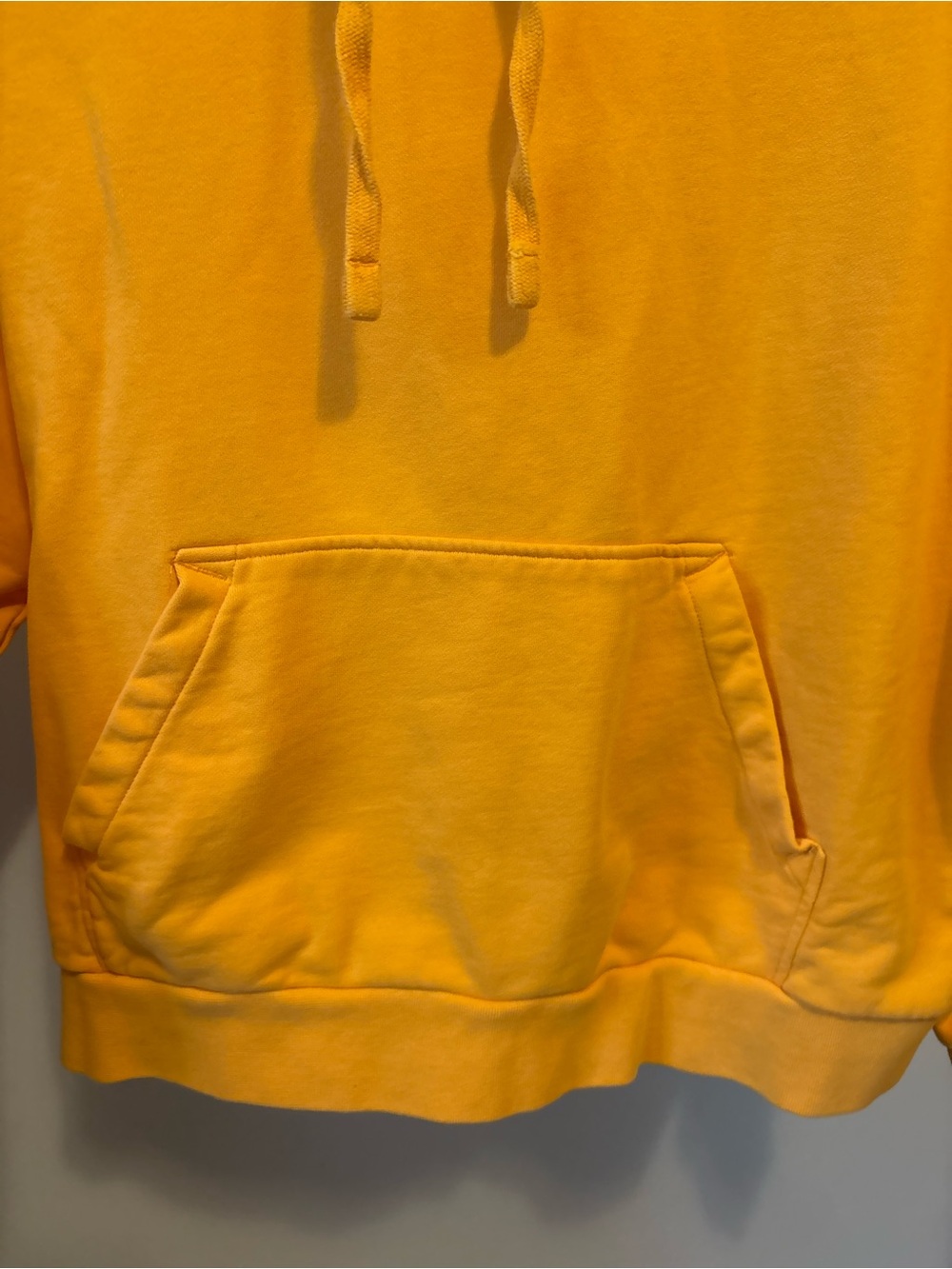ArmedAngels German ethical brand organic cotton sunshine Yellow Pullover Hoodie - Picture 7 of 13